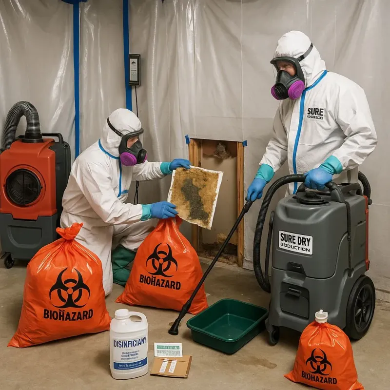 Contaminated Water Handling Protocols process in Lakewood, CA