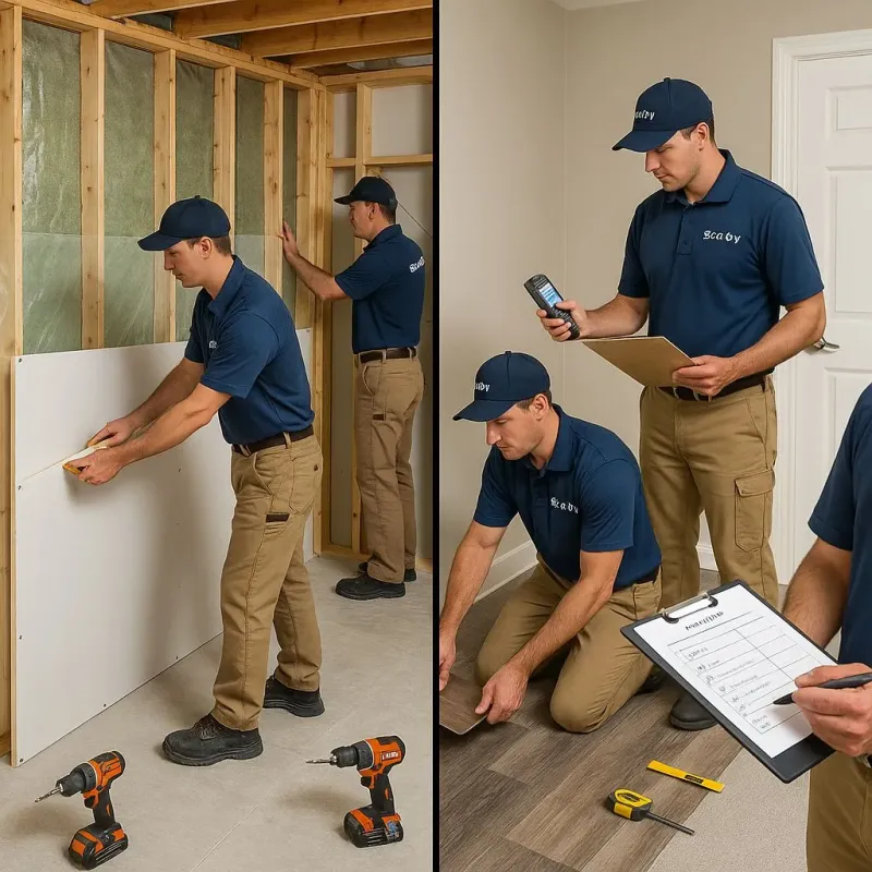 Repairs and Reconstruction process in Lakewood, CA
